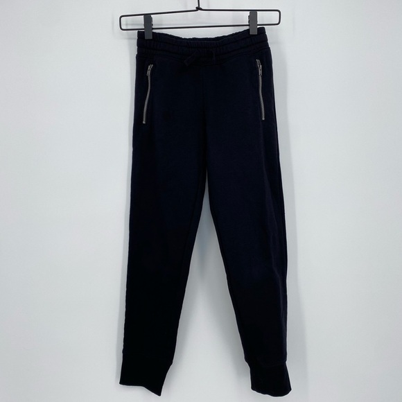 Old Navy Boys’ Joggers Zip Pockets Elastic Waistband Size Medium (8) in Black - Picture 1 of 8